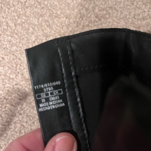 Zara leather ankle booties size 5 - Picture 7 of 10